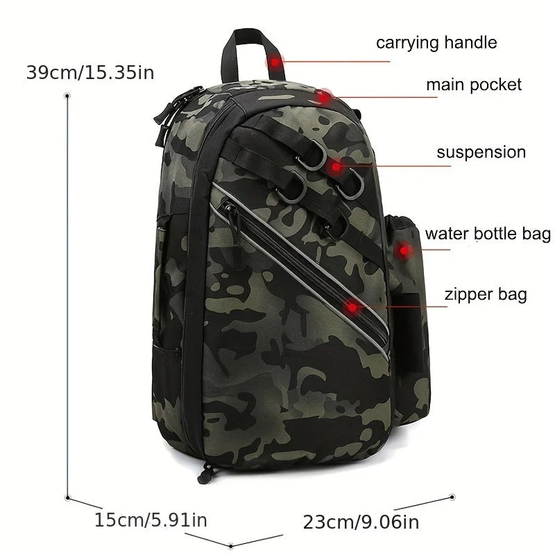 Buy Fishing Tackle Storage Bag Sling Backpack Online| Buy Fishing Tackle Storage Bag Sling Backpack Waterproof