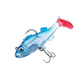 Buy  Fishing Lures Saltwater Silicone Soft Bait Artificial Baits Online | Buy Fishing Lures Saltwater Silicone Soft Bait Artificial Baits, Fishing Spoon Double Hook Pack of 4 Online