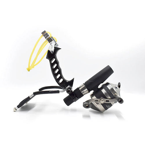Buy  Fishing Slingshot with Plastic and Metal Online|Buy Stainless Steel Fishing Slingshot with Plastic and Metal Reel Combo for Outdoor Fishing Slingshot Catapult