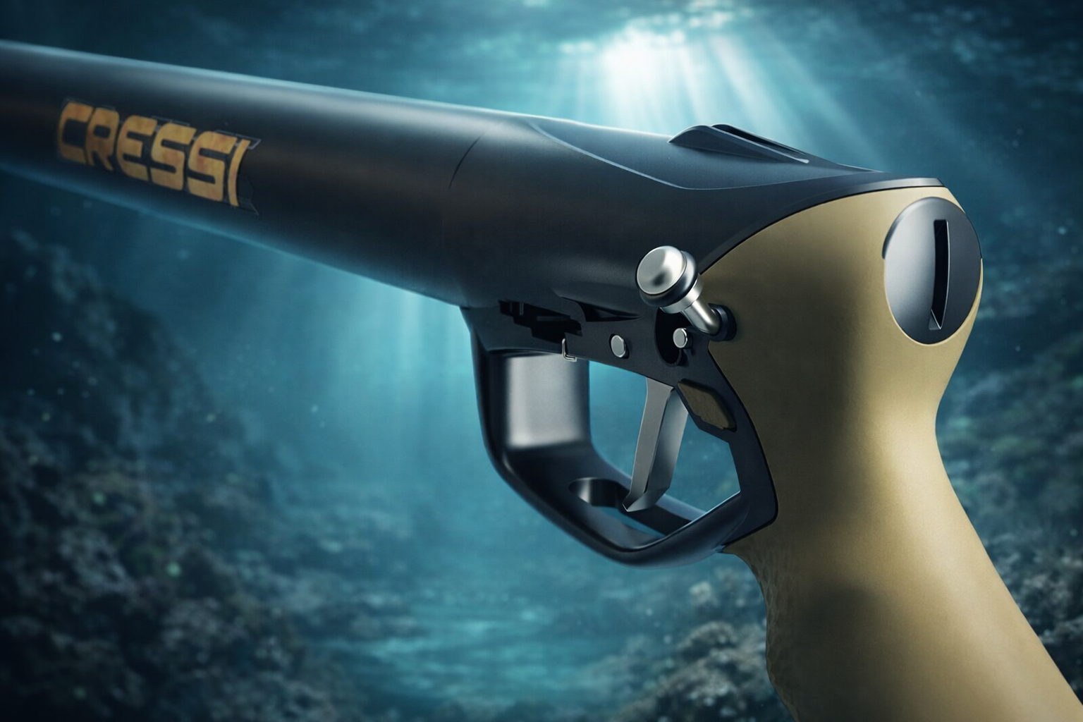 Buy Sling Short Gun Online | Buy Cressi High-Precision Pneumatic Speargun: Advanced Underwater Technology for New and Experienced Users: Mach Speargun - Designed in Italy Online